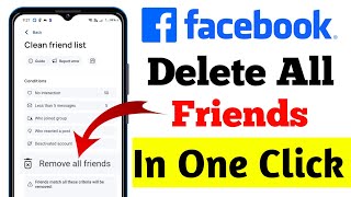 How To Unfriend All Friends On Facebook In One Click | How To Delete All Fb Friends In One Click2022