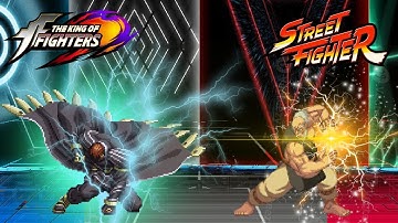 Clone Zero vs Gouken l Street Fighter X The King of Fighters l SNK X Capcom