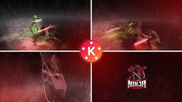 How to make a ninja gaming intro in kinemaster || ninja gaming intro || Polok Nandi official