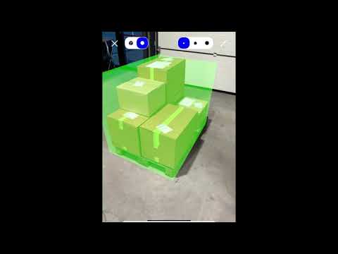 Mobile Pallet Dimensioning - video from Optioryx