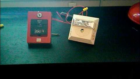 Wheelock NS Horn/Strobe Test