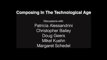 Composing In The Technological Age