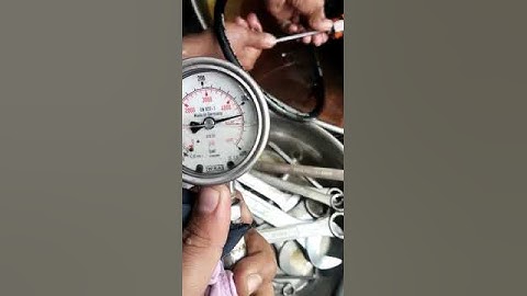 Pressure adjustment&pressure cheking Doosan 140 w v Excavetor