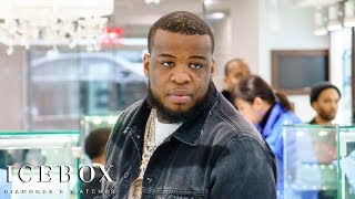 Maxo Kream Brings The Crew To Icebox & Runs Into Young Dolph!