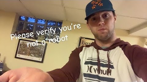 Verify You’re Not a Robot