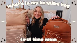 LABOR & DELIVERY HOSPITAL BAG | FIRST TIME MOM