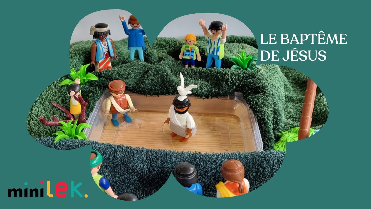Baptême de Jésus - Histoire Biblique Playmobil