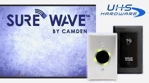 Camden SureWave Touchless Switches - Access Control