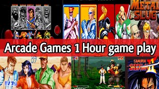 Classic Arcade Games 1 Hour Gameplay || Mustapha, King Of Fighter, Captain Commando & Many More screenshot 5