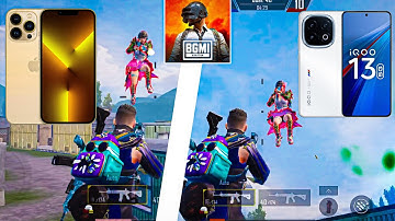 🔱iPhone 13 Pro vs iQOO 13 ✅ Epic 1v1 TDM 120FPS vs 120 FPS 