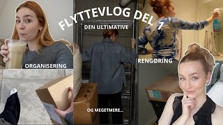 DEN ULTIMATIVE ORGANISERINGS FLYTTEVLOG / gør klar med mig til vores flytning!