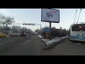Алматы Велосипед Зима 5 января утро Вторник.