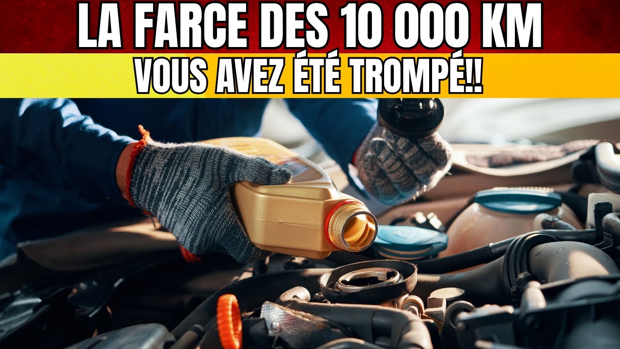 LE MENSONGE DES VIDANGES À 10 000 KM: VOTRE MOTEUR EN DANGER!