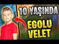 10 YAŞINDAKİ EGOLU ÇOÇUKLA VS ATTIM OLAYLAR OLDU (FORTNİTE TÜRKÇE)