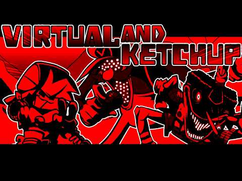 Virtual And Ketchup / Try And Trong but Mr.Virtual & Mr.Ketchup and BF sings it! (FNF Cover)