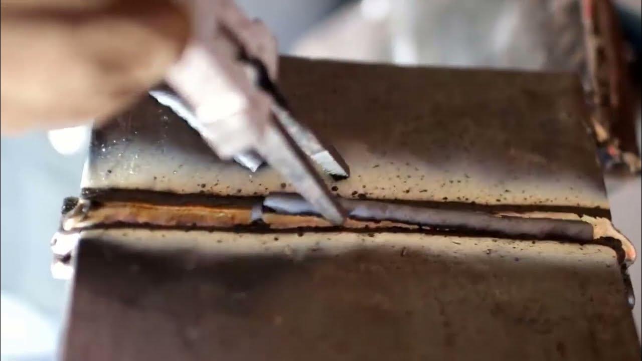 Stainless Steel to Carbon Stick Welding sky power YouTube