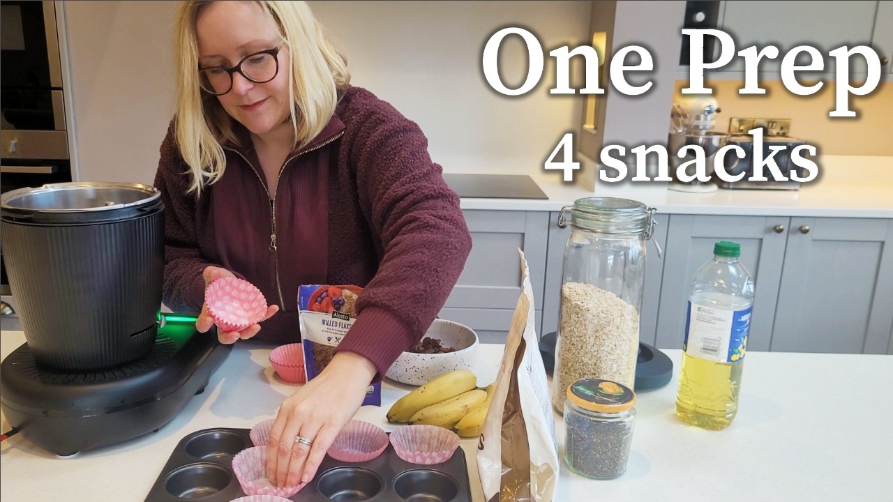 Making Four Easy Homemade Snacks In Under 2 Hours! (Batch Cooking)