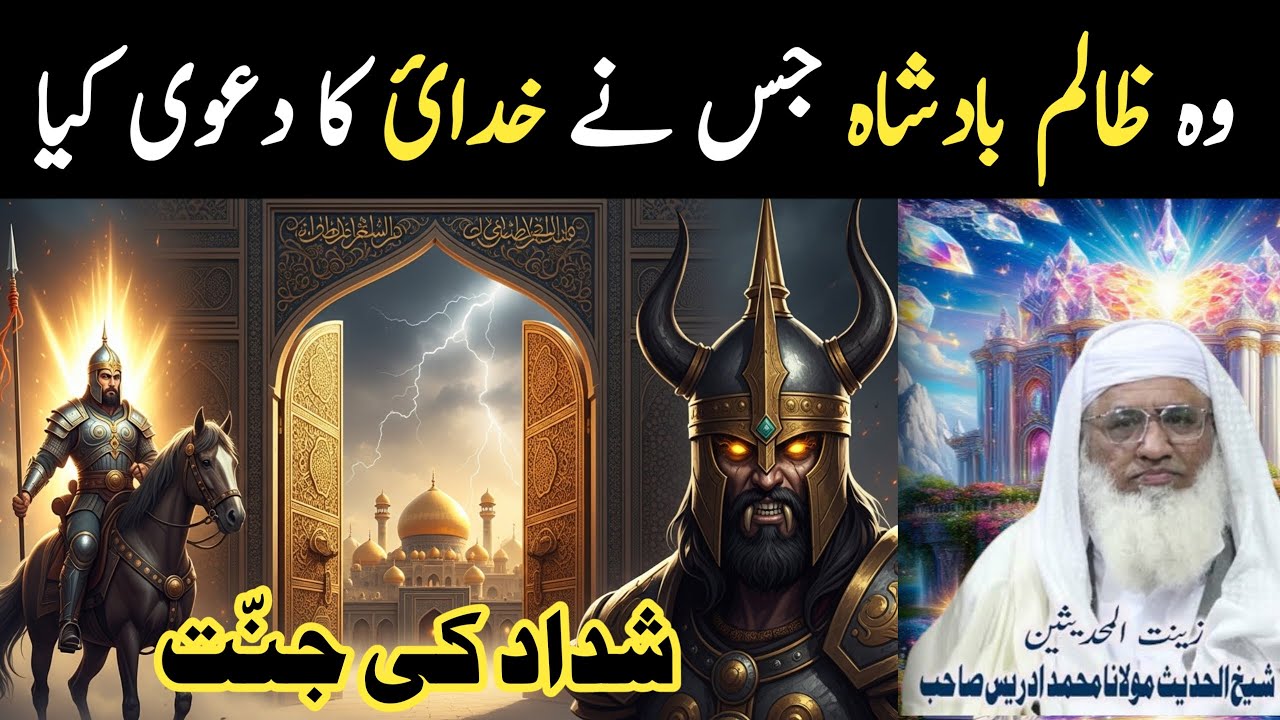 The Complete Story of Shaddad Aur Uski Jannat | Molana Sheikh Idrees Sahib New  Pashto Bayan
