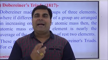 CH-XI-03-01,development of periodic table,Pradeep Kshetrapal Physics channel