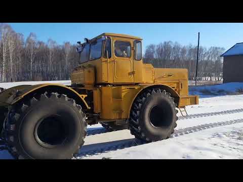 Кировец на зимовку.