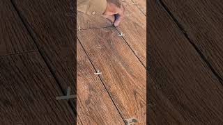 Wooden Floor Installation with Spacers
