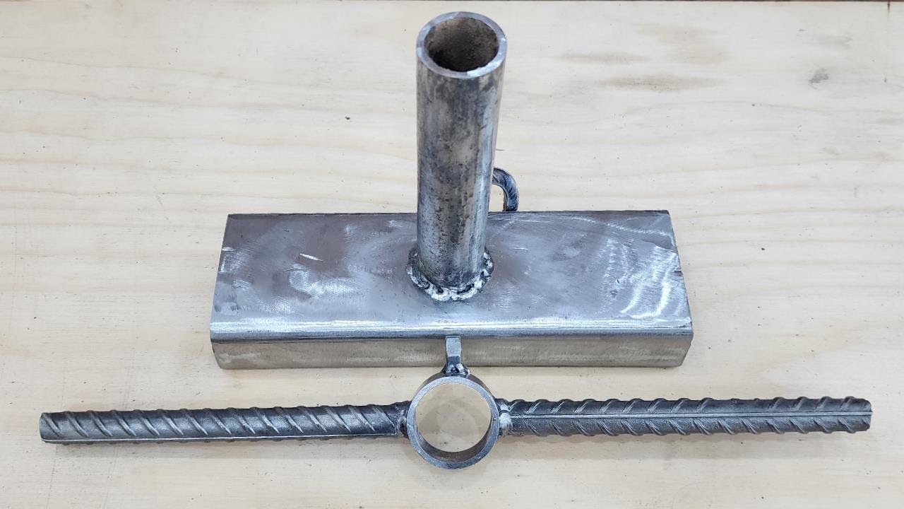 Simplemente no lo creo! ¡Necesitamos un tubo y trozos de metal!!