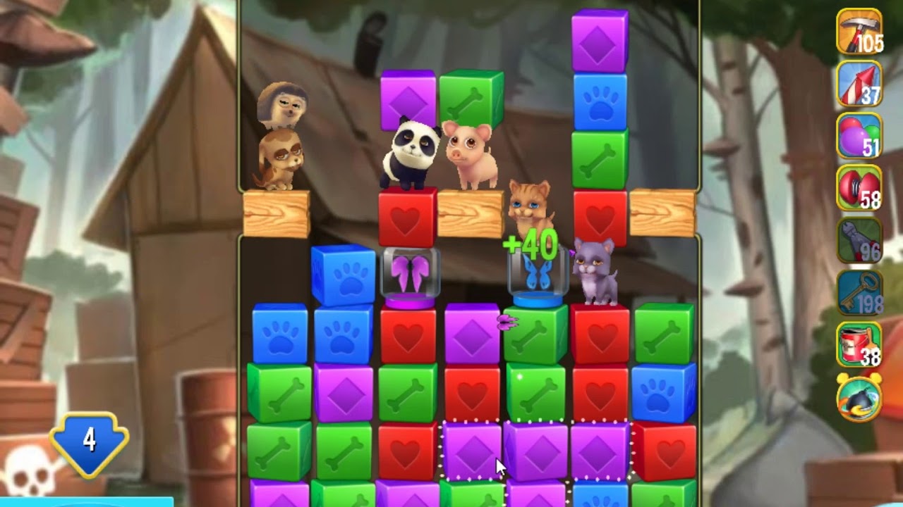 Pet Rescue Saga level 2787 no boosters ►TOBIAS DEAMON◄