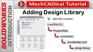 How to Add Missing Design Library in SolidWorks