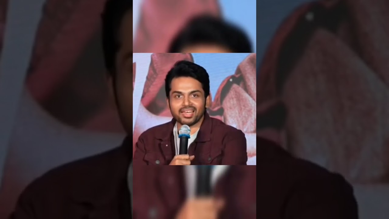 Karthi About Paiyaa 2 | Karthi Latest Speech 