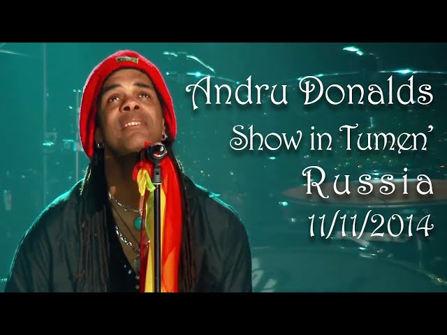 Andru Donalds Live Concert 2014 class=