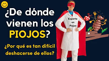 ¿De dónde vienen los piojos?