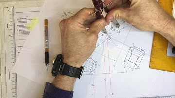 Solid geometry of sectioned hexagonal prism video 5 of 5 true shape