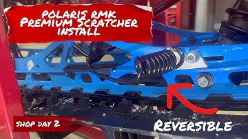Installing Polaris Premium Scratchers On My Matryx 850