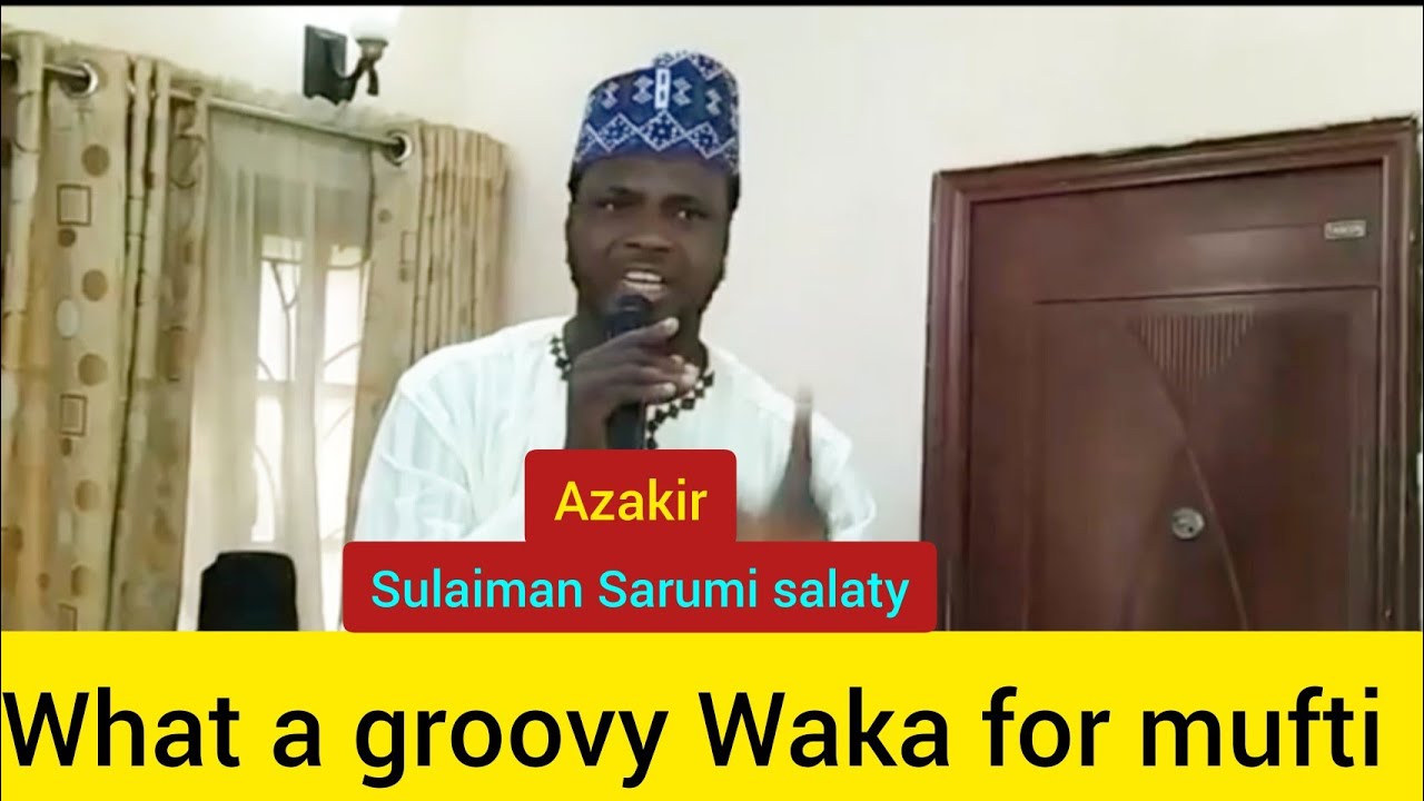  Old habit die hard as Azakir Sulaiman Sarumi Salaty sing Waka for the new Mufti of ilorin|onikijipa|