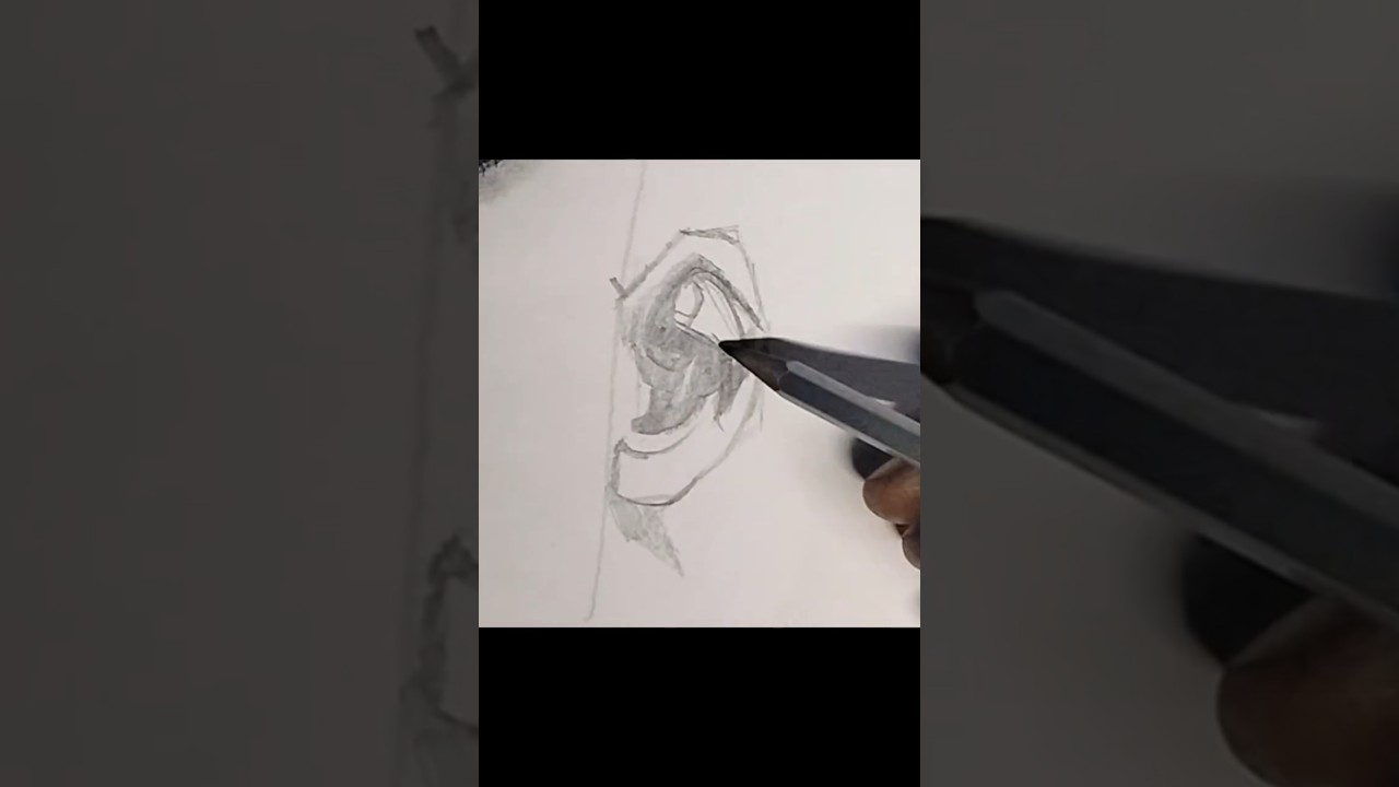 How to draw Realistic 👂