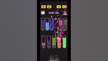 Water Sort puzzle level 1184 | AYU Gamester #shorts