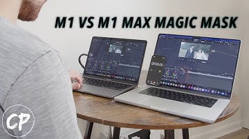 M1 vs M1 Max - Resolve 17 Magic Mask