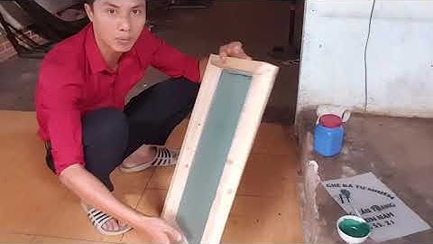 Làm khuôn in trên túi nilong tại Thiệp cưới Minh Vy