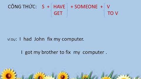 Mẫu  Câu  Sai  Bảo, Nhờ  Vả ( Lý Thuyết và Bài Tập Áp Dụng )