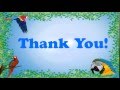 Teach your Parrot to say Thank You!