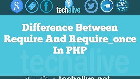 Learn PHP  require once require in bangla tutorial