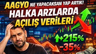 #AAGYO NE YAPACAKSAN YAP ARTIK HALKA ARZLARDA AÇILIŞ VERİLERİ #netcd #halkaarz #svgyo #atatr 