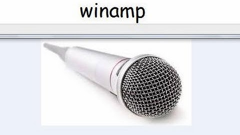 how to remove voice in winamp(karaoke)