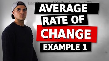 MHF4U (2.1) - average rate of change example 1