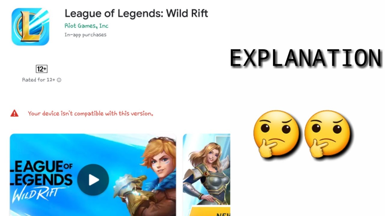 League of Legends: Wild Rift on X: Agora só falta conferir se seu  dispositivo móvel está preparado para rodar o #WildRiftBR! Confira, nas  imagens abaixo, os pré-requisitos mínimos para Apple e Android!