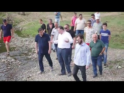 გიგი უგულავას შეხვედრა მოსახლეობასთან ლანჩხუთის რაიონის  სოფელ მოედანში