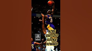 Kobe Bryant Baptizes Rookie Dwight Howard (2004 Poster Dunk 🔥)