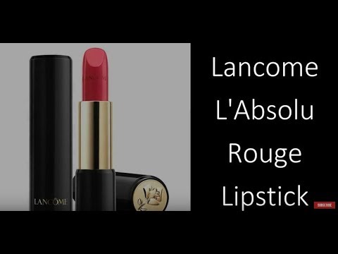 PAKE LANCOME L'ABSOLU MADEMOISELLE LIP BALM SEPERTI PAKE LIPSTIK (REVIEW/MAKEUP). 