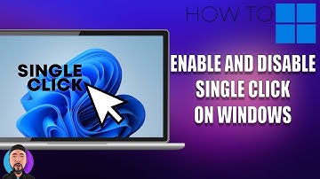 How to Enable or Disable Single Click on Windows