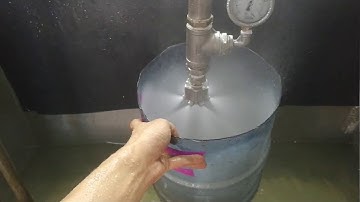 NSS - Testing Video of 7 Sprinklers Tank Washing Nozzle 3/4-7G
